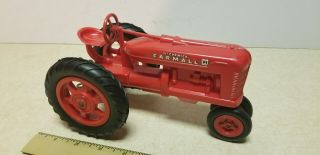 Toy Product Miniature Plastic Mccormick Farmall M Row Crop Tractor