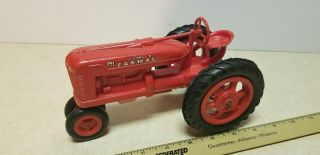 Toy Product Miniature plastic McCormick Farmall M Row Crop tractor 2