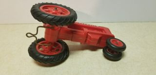 Toy Product Miniature plastic McCormick Farmall M Row Crop tractor 6