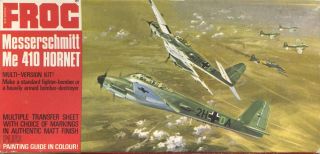 1/72 Scale Messerschmitt Me 410 Hornet By Frog