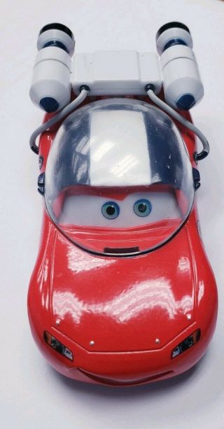 Disney Pixar Cars Lightning Mcqueen Autonaut Astronaut Space Car Loose