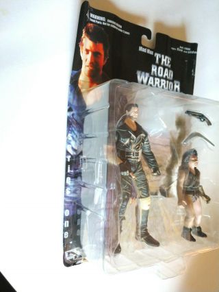MAD MAX THE ROAD WARRIOR with BOY Action Figure - N2 Toys (2000) - on Card 4