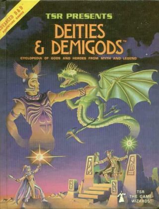 Tsr Ad&d 1st Ed Deities & Demigods (3rd - 5th Printings) Hc Fair