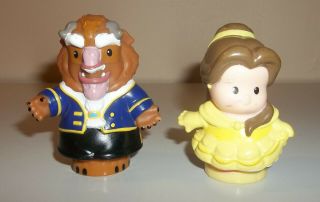 Fisher Price Little People - Disney Beauty And The Beast - Belle & Beast