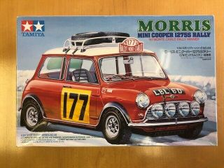 Tamiya Morris Mini Cooper 1275s Monte Carlo Rally Winner Model Kit