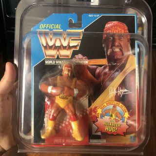 Moc Hulk Hogan 2 Hasbro Wwf Wwe Rare Htf