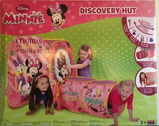 Disney Minnie Playhut Minnie Mouse Discovery Hut Gift Toy Christmas Present