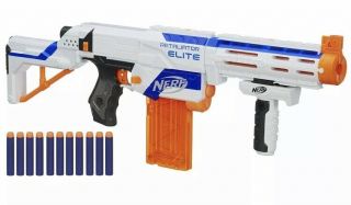 Nerf N - Strike Elite Retaliator Mega Series Blaster Kids Rifle Game Gun Darts Toy