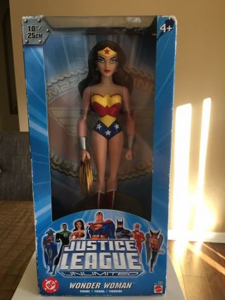 Dc Comics Wonder Woman Justice League - Mattel 2004 - 10 " Figure
