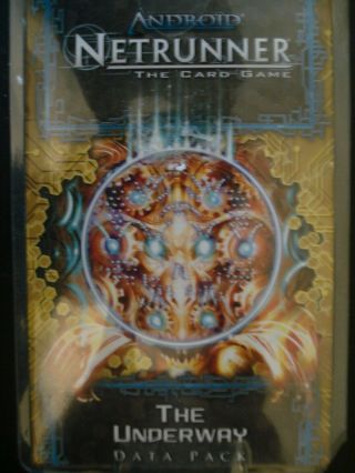 Fantasy Flight Ffg Android Netrunner Lcg The Underway Data Pack Card Game