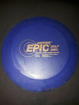 Aerobie Epic Pdga Approved Disc Golf Ultra Long Distance Driver 168g