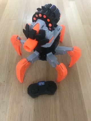 Nerf Terradrone Combat Creatures Multi - Shot Robot With Remote Control