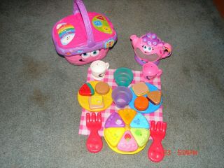 Leap Frog Picnic Set With Rainbow Cake And Tea Pot