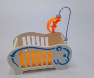 Playmobil Crib Nursery Furniture Dollhouse Baby Hippo Mattress