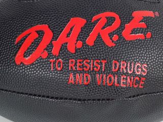 D.  A.  R.  E Dare To Resist Drugs and Violence Football Toys 4