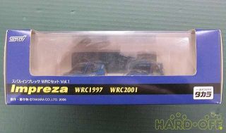 Takara Tomy Choro Q Subaru Impreza Wrc Set Vol.  1 4904880676927 Wrc1997 Wrc2001