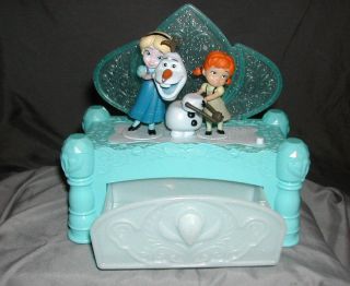 Disney Frozen Do You Want To Build A Snowman? Jewelry/musical Box Ages 3 - 5,  Euc