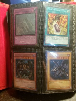 Yugioh Binder Full Of Old School And School Cards