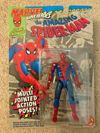 Marvel Superheroes The Spiderman Action Figure 1994 Toy Biz