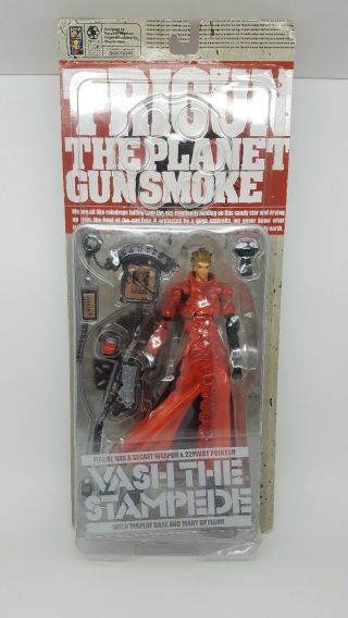Trigun The Planet Gunsmoke Vash The Stampede - Kaiyodo Figure