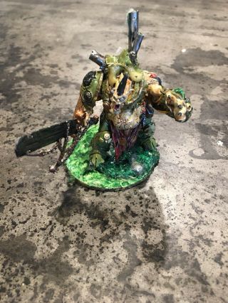 Death Guard Chaos Space Marines Nurgle Daemon Prince Painted Metal