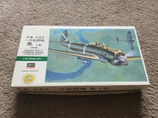 Hasegawa Nakajima Ki43 - I Hayabusa Oscar 1/48 Model Kit P/n: 09080