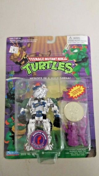 Wy0058 1993 Teenage Mutant Ninja Turtles Robotic Bebop Asst.  No.  5000 - 50 Sto