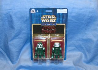 Star Wars Droid Factory Astromech R4 - X2 Y5 - X2 The Last Jedi Disney 2 Pack