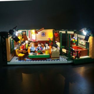 Led Light Kit For Lego 21319 Friends Central Perk Coffee Shop Lighting Bricks