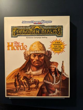 Forgetten Realms: The Horde Campaign Setting Advanced Dungeons & Dragons Box Set