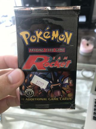 Pokemon Booster Pack Team Rocket 1st Edition