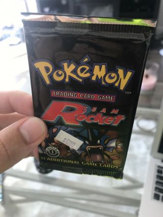 Pokemon Booster Pack Team Rocket 1st Edition 2