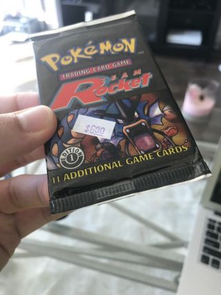 Pokemon Booster Pack Team Rocket 1st Edition 3