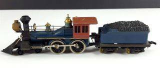 Mantua General 4 - 4 - 0 U.  S.  Military Steam Locomotive Civil War Ho Scale