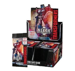 Transformers Tcg War For Cybertron Seige Booster Box