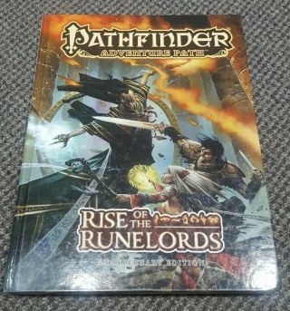 Pathfinder - Rise Of The Runelords - Adventure Path Anniversary Edition Hc