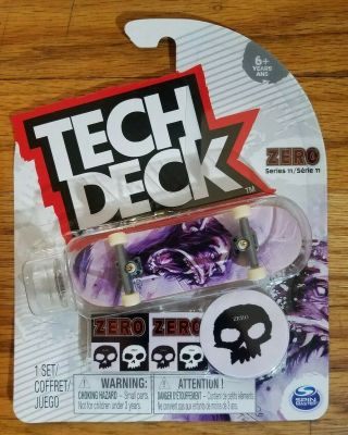Tech Deck Series 11 Zero Thomas Fingerboard Ultra Rare