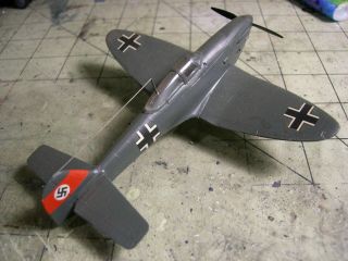 Built 1/72 German Heinkel He - 112