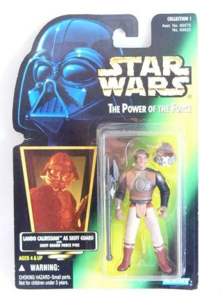 Star Wars Potf | Power Of The Force | Lando As Skiff Guard | Kenner 1996