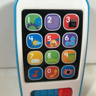 Fisher Price Cell Phone Childhood Development Electronic Toy 2
