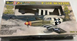 Revell Pro Finish P - 51b Mustang Model Kit 1:48th Scale