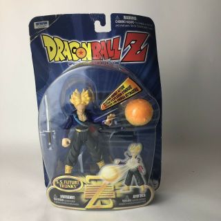 Dragon Ball Z Ss Future Trunks (2000) Irwin Toys Figure W/ Blasting Energy