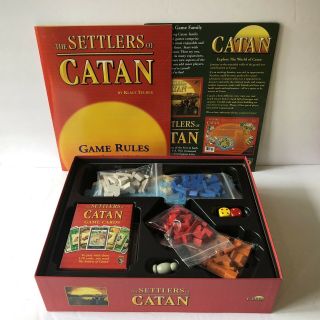 The Settlers Of Catan 3061 4th Edition 2007 Board Game