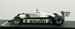 V (france) 1:43 Scale Resin Pro - Built Saudia Williams 1980 F1 Rp - Mm
