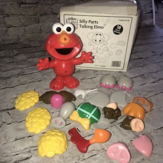 Elmo Silly Parts Talking Sesame Street Mr Potato Head Toy Fisher Price 1 Pc Miss
