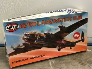 Airfix 1/72 Avro Lancaster B.  Iii,  Classic Kit.