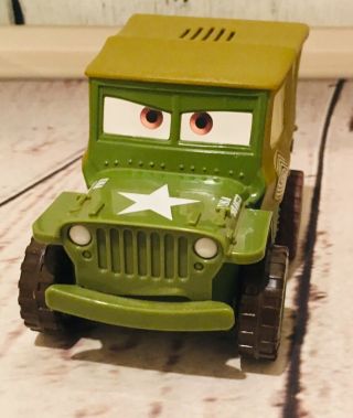Fisher Price Disney Shake N Go Pixar Cars Movie Jeep Sarge 2007