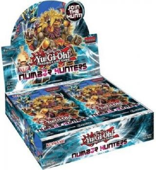 Yugioh Number Hunters Booster Box 1st First Edition English Konami