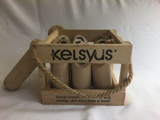 Kelsyus Timber Toss Outdoor Strategy Game Wooden Carry Tote From Fl