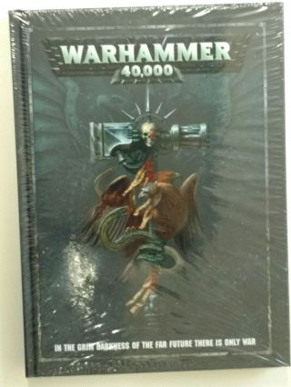 Warhammer 40k Rulebook 8th Edition,  Hardcover,  English